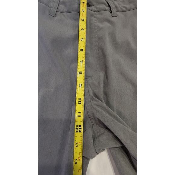 PATAGONIA Flat Front Bermuda Gray Outdoor Zip Back Pockets Shorts Size 32 - Picture 8 of 9